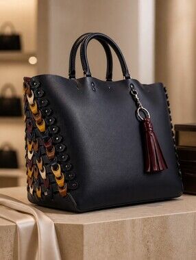 RARE XL COACH 1941 ROGUE LINK TOTE